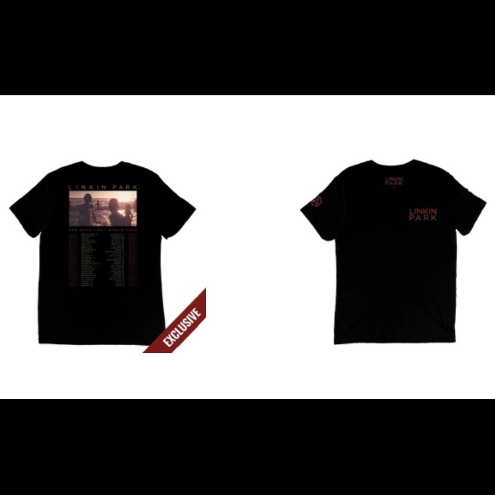 Linkin Park One More Light World Tour Tee Size S